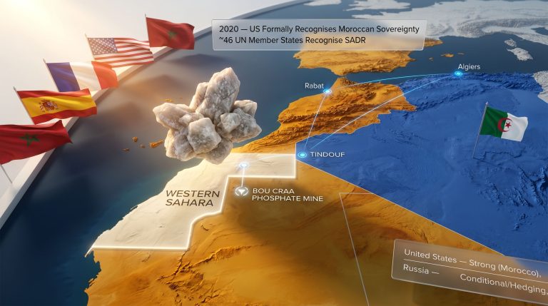 US pressure on Algeria over Western Sahara map