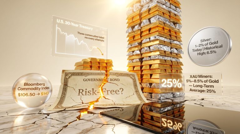 government bond crisis and gold and silver prices surge