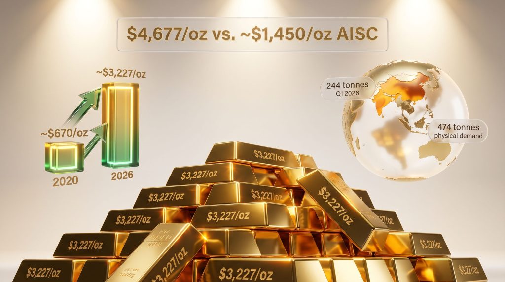 production-stage gold equities amid soaring gold prices