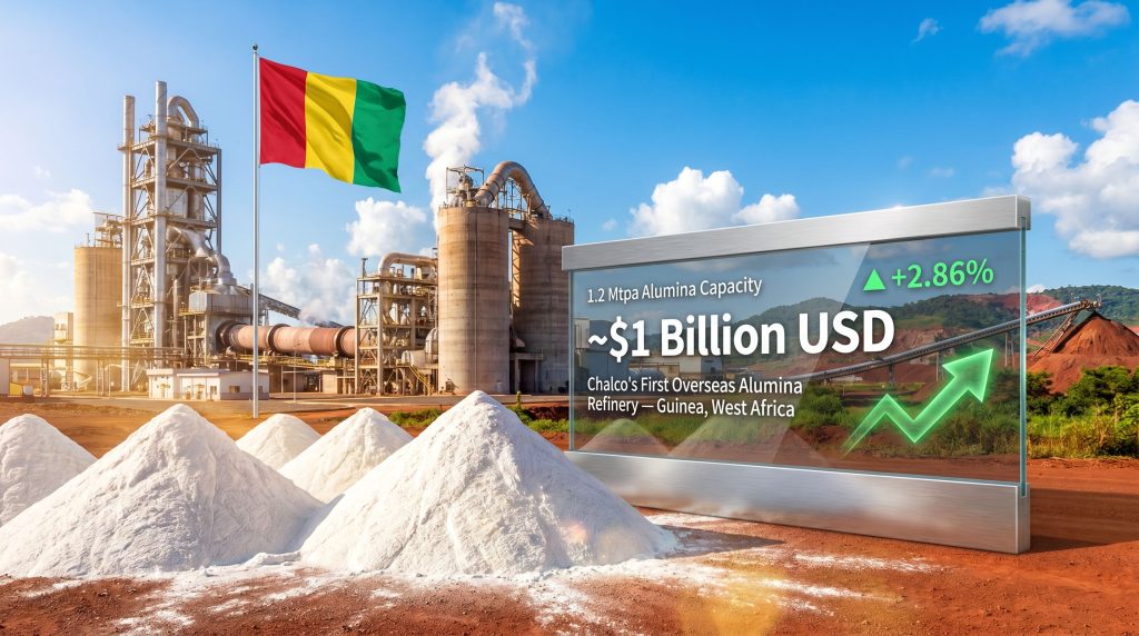 Chalco alumina project in Guinea refinery expansion
