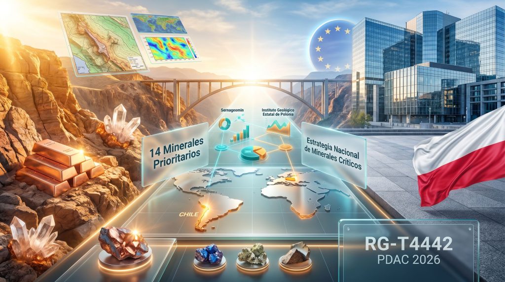 cooperación técnica entre Sernageomin y Polonia sobre minerales críticos