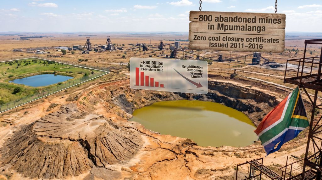 Mpumalanga mine closure crisis at abandoned pit