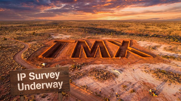 Terrain Minerals Ltd-TMX-IP Survey underway at giant IMK excavation