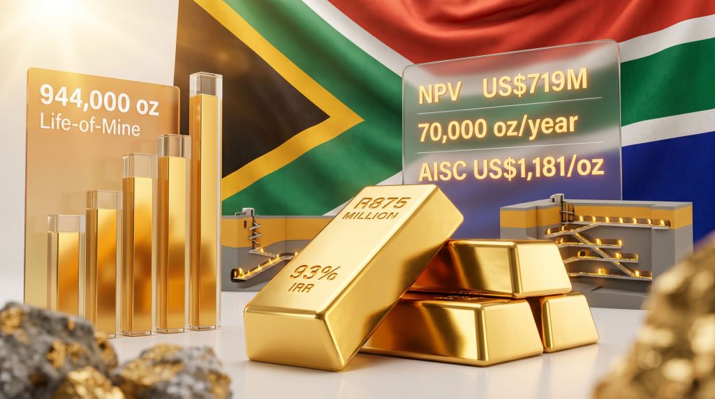 West Wits Mining Qala Shallows funding facility infographic