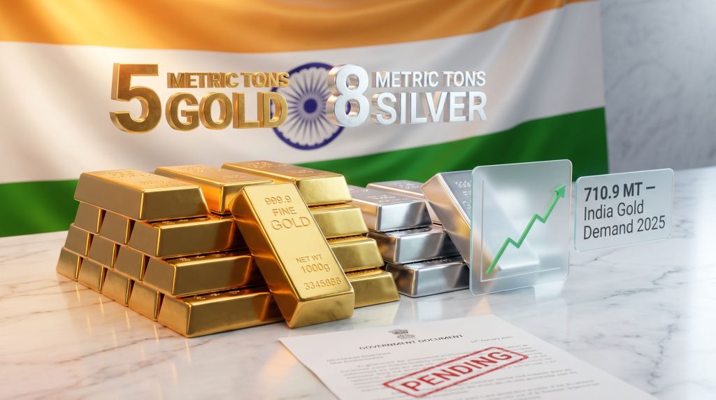 India bullion import freeze and gold silver prices chart