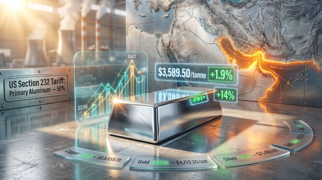 Aluminium Price Jumps as the US-Iran Truce Holds in May 2026
