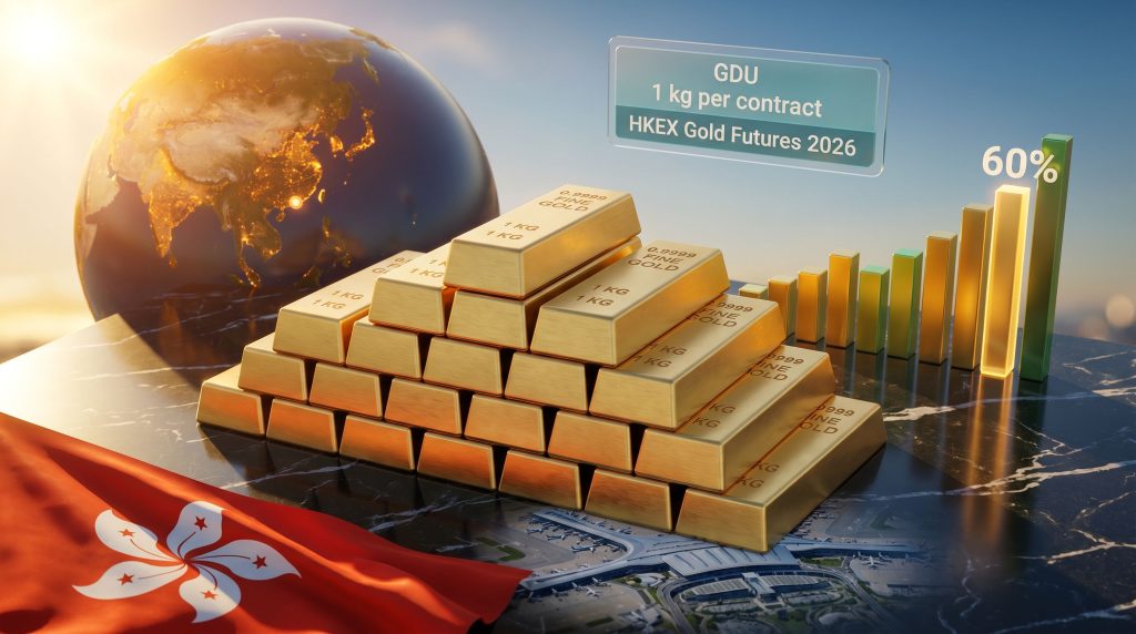 Hong Kong gold futures comeback with rising bars