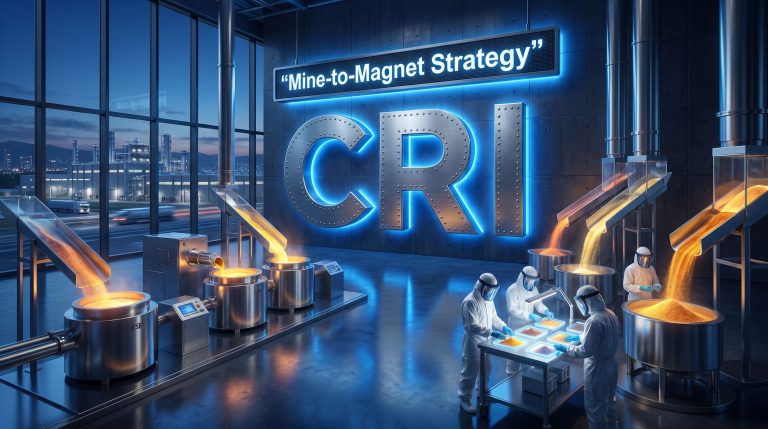 Critica Ltd-CRI-Mine-to-Magnet Strategy in CRI facility