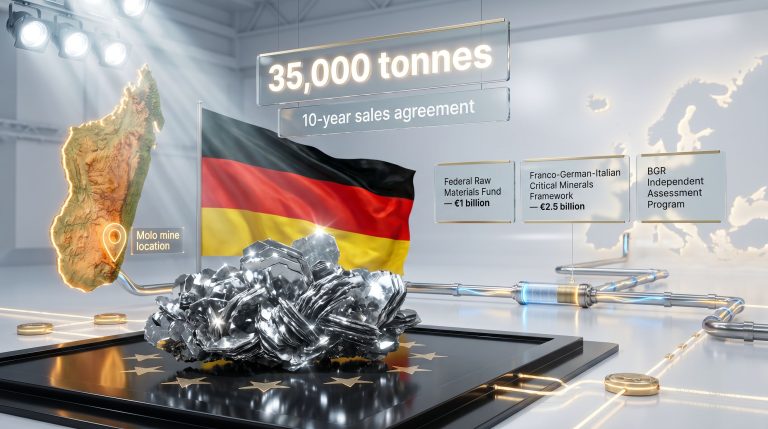 NextSource Molo Graphite Mine boosts Germany critical mineral security