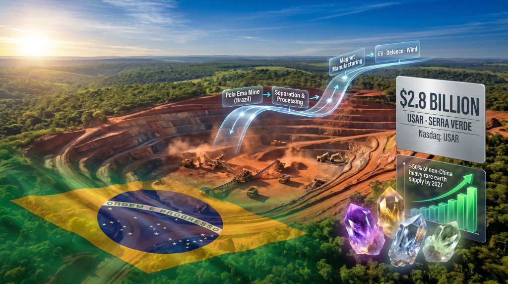 Brazil probes USA Rare Earth deal for Serra Verde mine