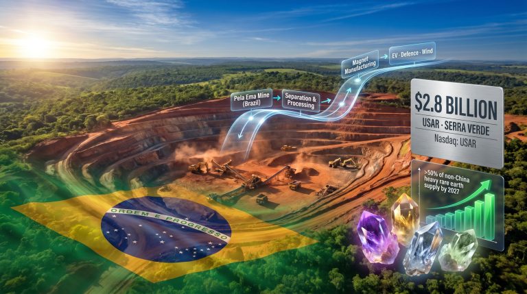 Brazil probes USA Rare Earth deal for Serra Verde mine