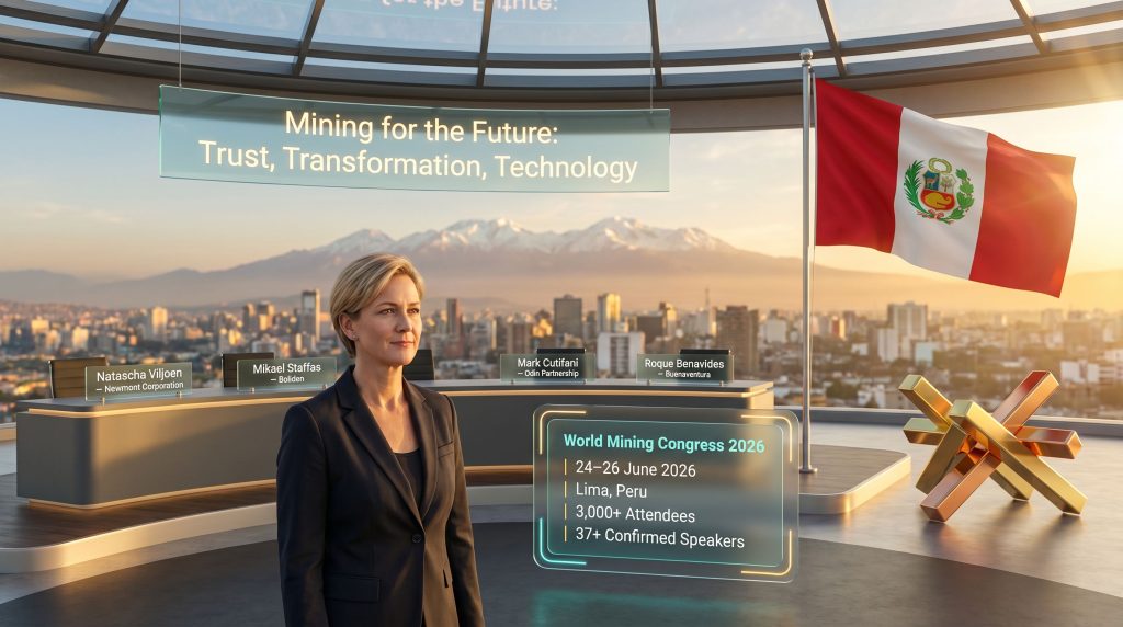 Newmont CEO Natascha Viljoen to speak at World Mining Congress stage in Lima
