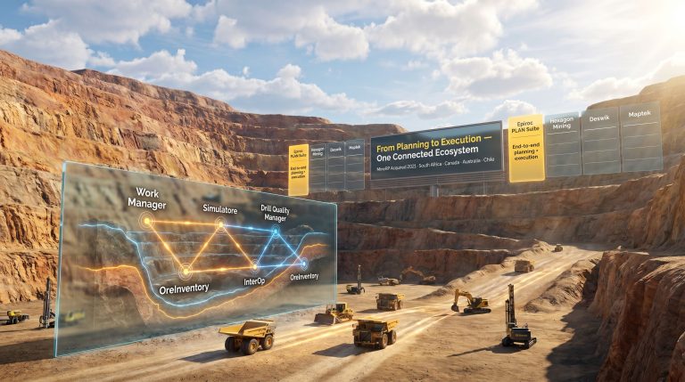 Epiroc integrated digital mine planning solutions ecosystem