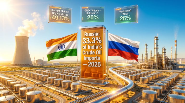 India-Russia energy cooperation in oil sector