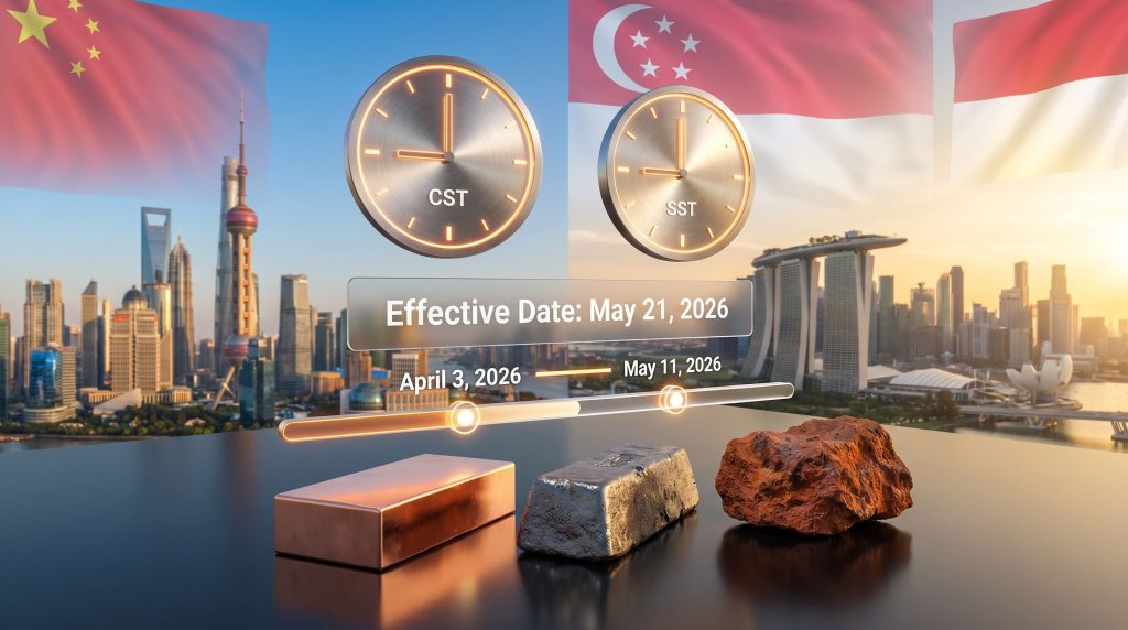 Fastmarkets Asian base metals assessments publication times and holiday pricing schedule update