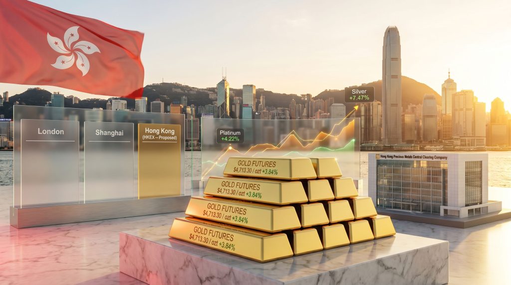 Hong Kong gold futures relaunch graphic