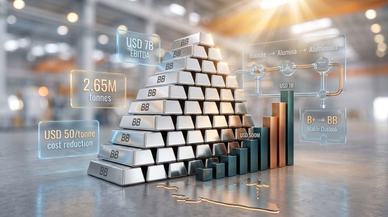 Vedanta S&P Global BB upgrade infographic
