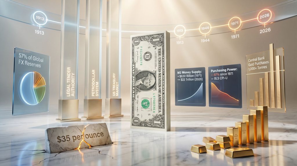 what backs the us dollar explained visually