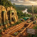 Altair Minerals Ltd-ALR-ALR diamond drilling in rainforest site