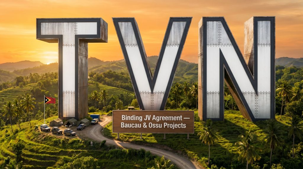 Tivan Ltd-TVN-TVN binding JV agreement announcement sign