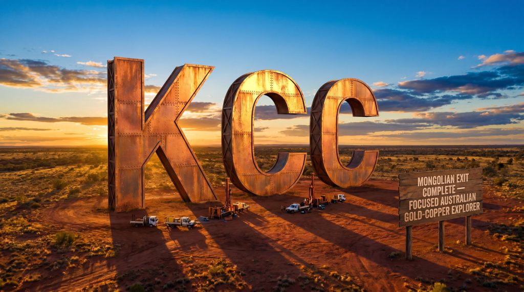 Kincora Copper Chess Depositary Interests 1:1-KCC-KCC Australian gold-copper explorer outback scene