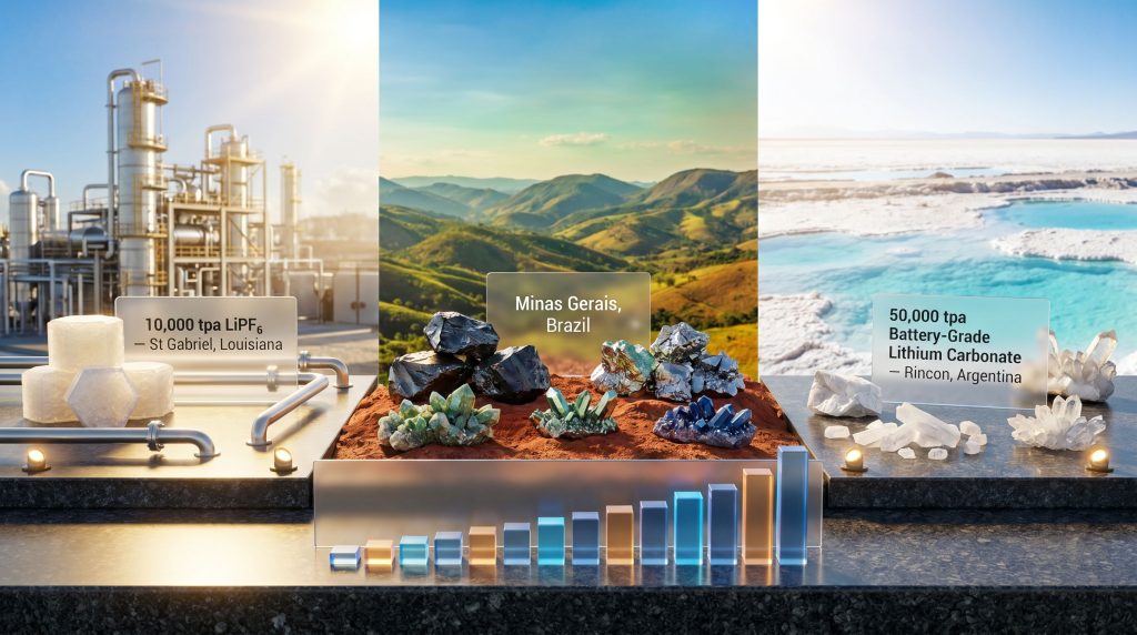 Worley Americas critical minerals work across Americas projects