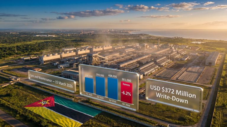 Mozal shutdown in Africa aluminium production impact