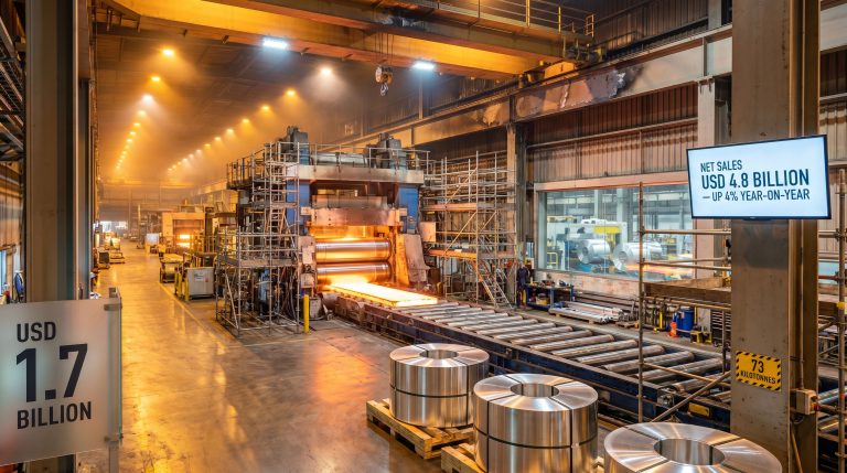 Novelis Oswego hot mill restart after fires facility interior