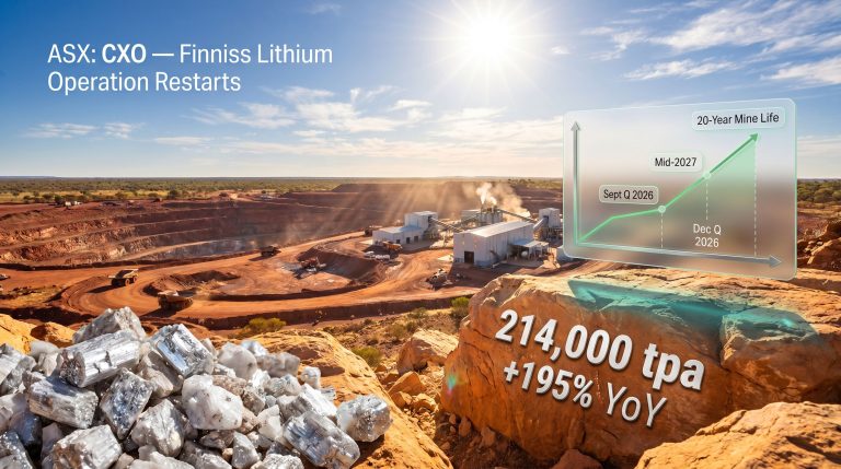 Core Lithium restarts operations at Finniss mine