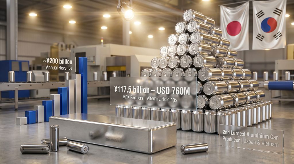 MBK Partners to acquire Altemira canmaker deal