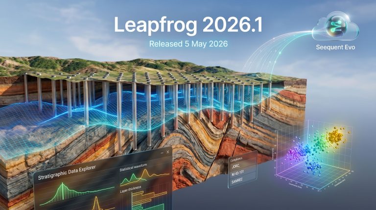 Seequent Leapfrog update geological modeling release