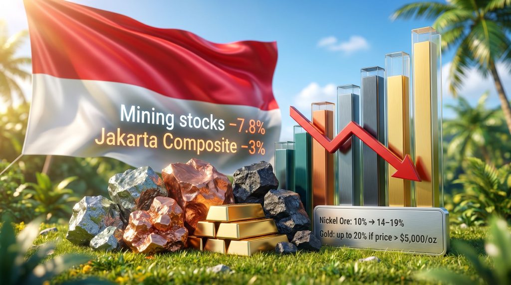 Indonesia delays higher mineral royalties and export duties impact