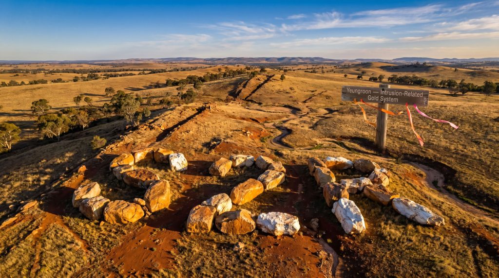 S2 Resources Ltd-S2R-Yeungroon intrusion-related gold system landscape view