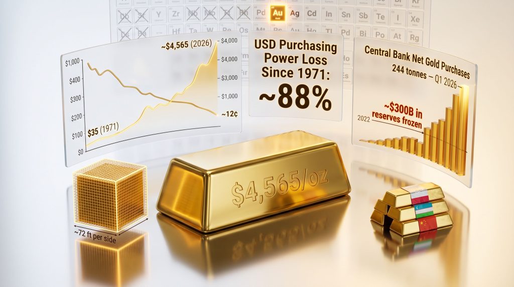 why is gold valuable infographic with charts