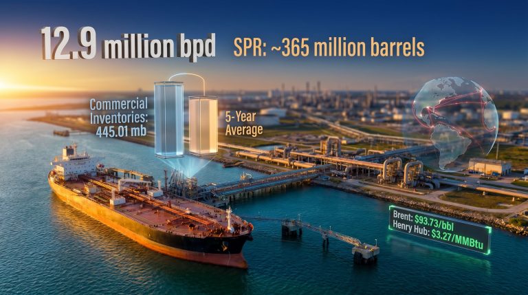 U.S. crude exports surge amid SPR releases infographic