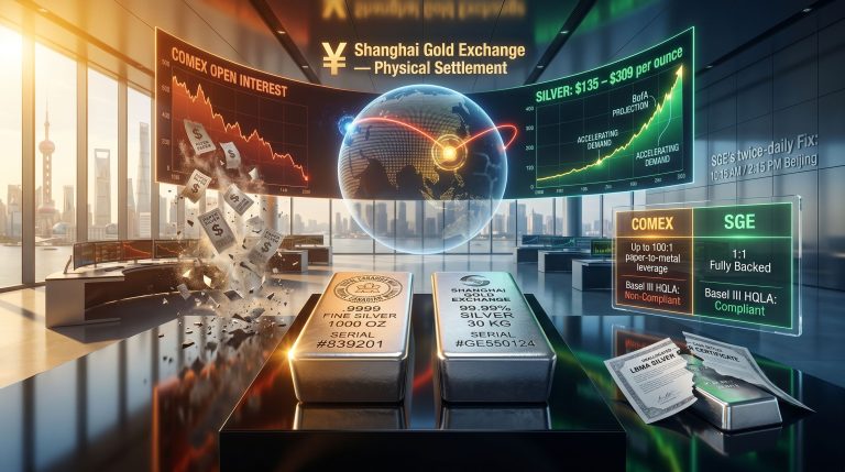 Andrew Maguire silver price manipulation and Shanghai gold exchange comparison
