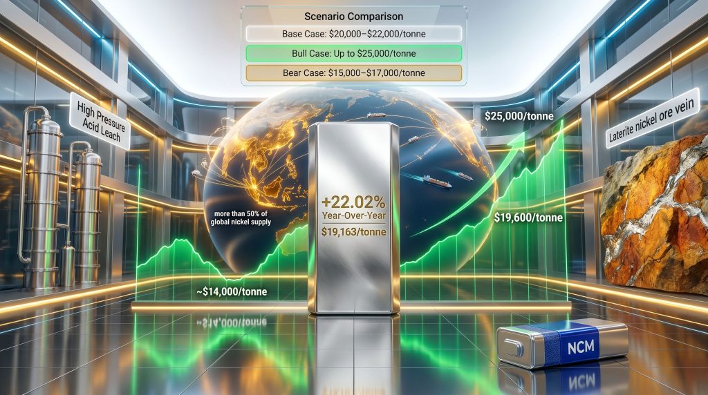 nickel price cycle market scenario comparison