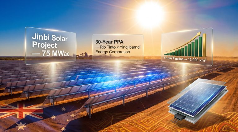 Rio Tinto 30-year PPA in Western Australia solar project