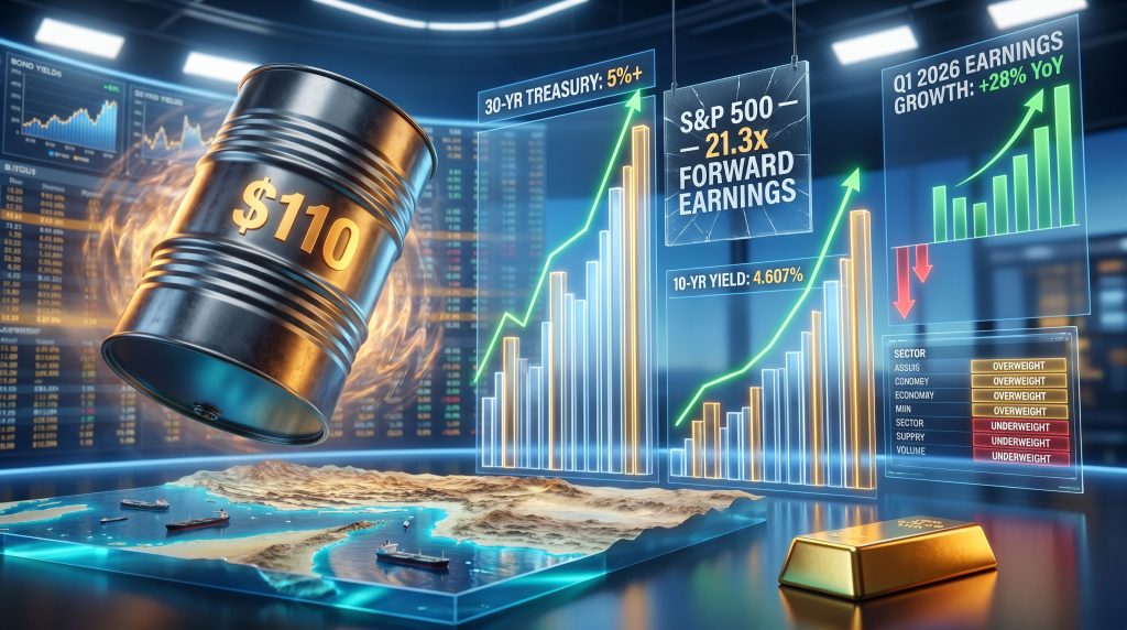 Middle East energy disruption and $110 oil threaten equity valuations