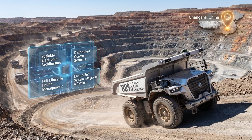 Schaeffler and CiDi mining truck autonomy overview
