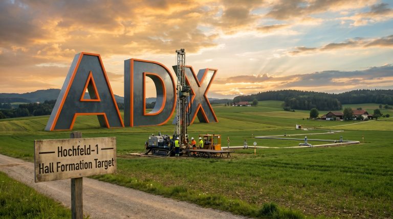 ADX Energy Ltd-ADX-ADX drilling site in rural field