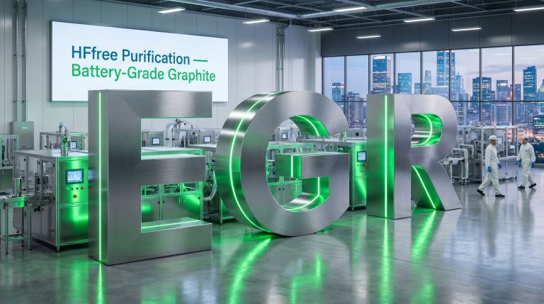 Ecograf Ltd-EGR-Battery-grade graphite purification facility interior
