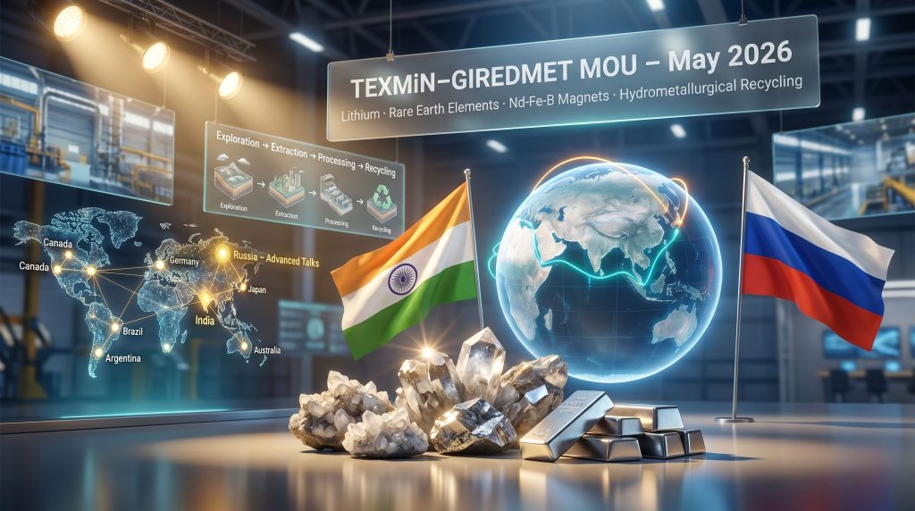 India Russia critical minerals pact global mining deal