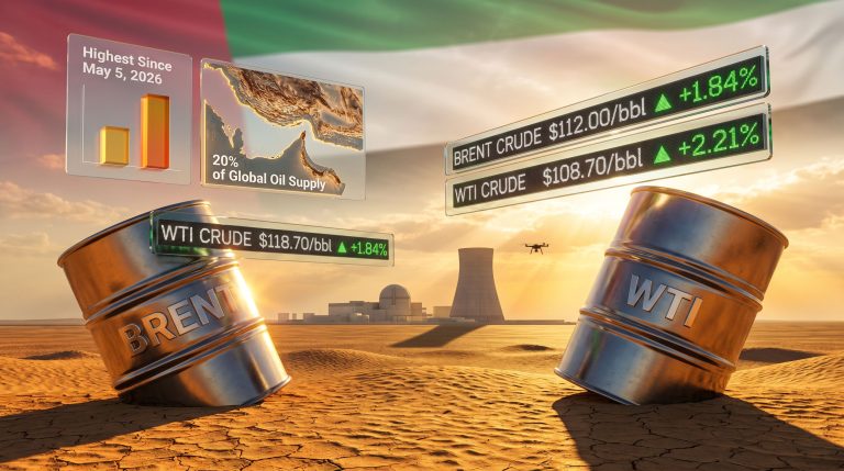 oil prices after drone attack on UAE nuclear power plant surge