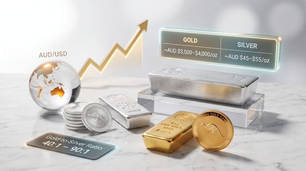 beginner’s guide to gold and silver bullion investing infographic