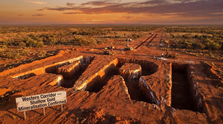 Arika Resources Ltd-ARI-Western Corridor shallow gold drilling trenches