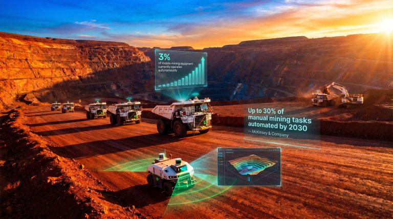 Mining autonomous operations with driverless haul trucks