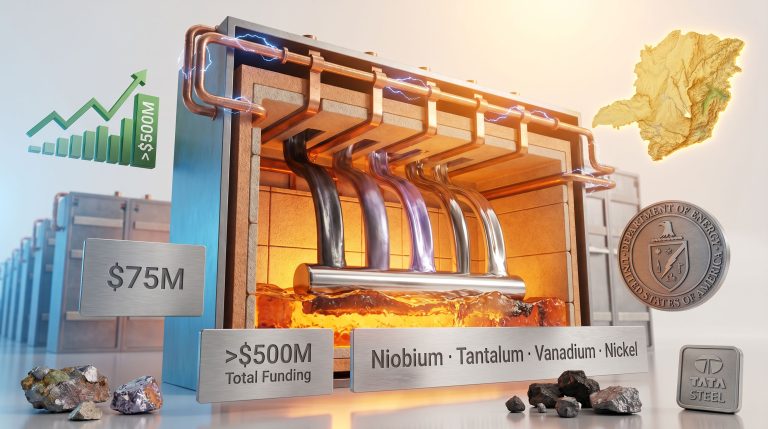 Boston Metal raises $75m for MOE tech furnace illustration