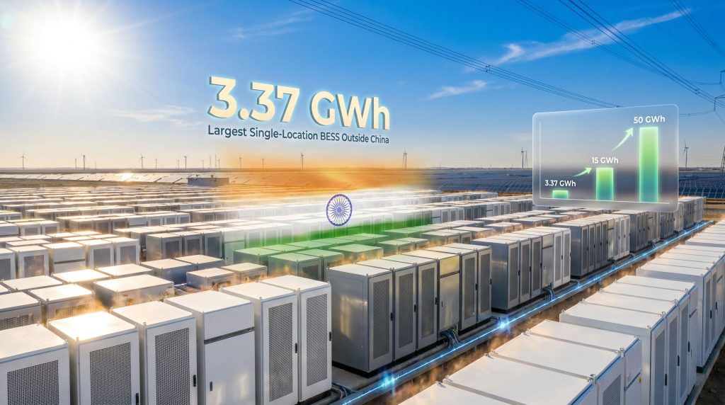 Adani Green Khavda battery storage project facility overview