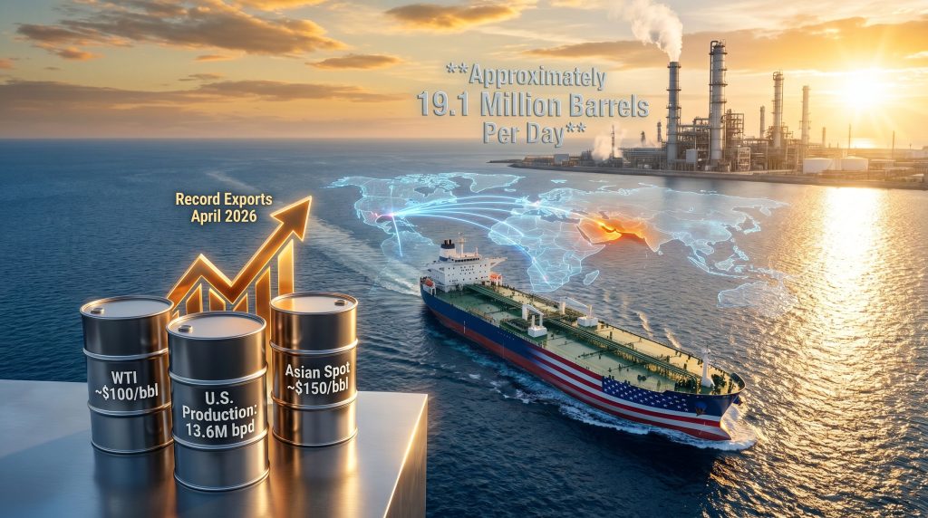U.S. oil export restrictions and record exports